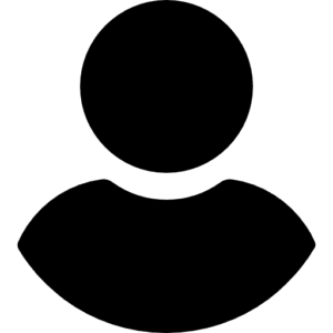 A black background with a white circle in the middle.