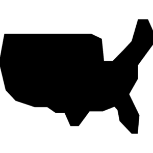 A black background with a white circle in the middle.