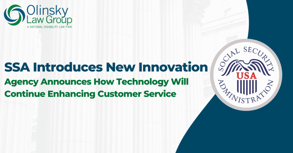 SSA technology innovation announcement banner.