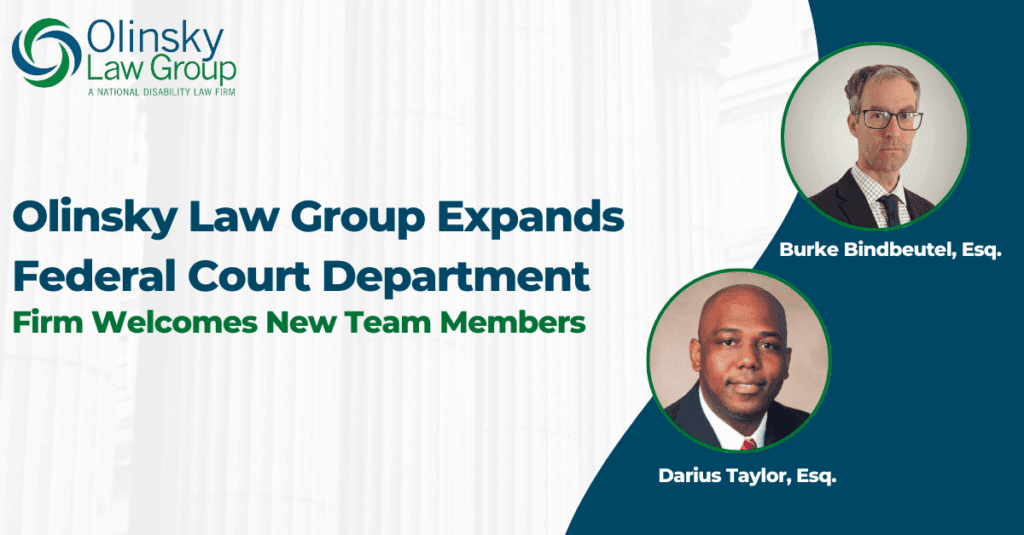 Olinsky Law Group Expands Federal Court Department, Welcomes New Team ...