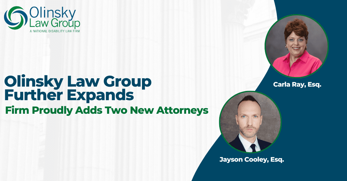 Olinsky Law Group Further Expands, Firm Proudly Adds Two New Attorneys ...